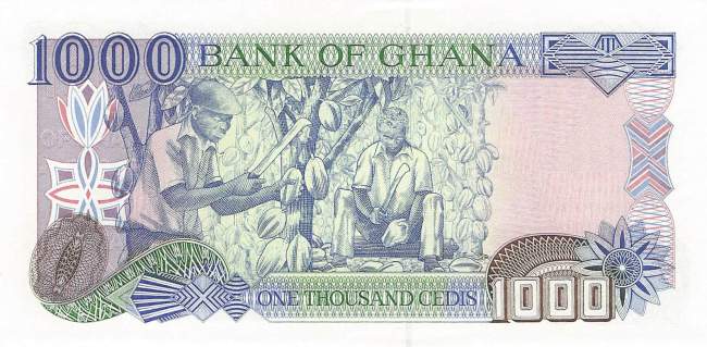 1000 Cedis 1996